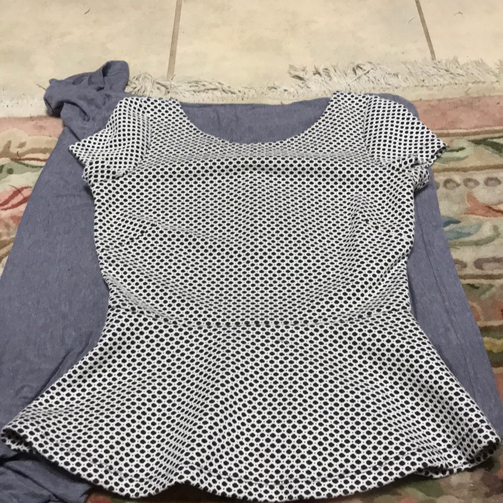 Banana Republic peplum top
